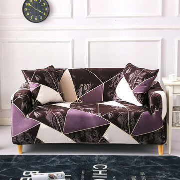 Stretch Sofa Cover Slipcover Sectional Elastic Couch Case Chair Covers fo... (SOFA COVER: THREESEAT)