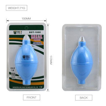 BEST BST-1888 Rubber Air Dust Blower Mini Pump Cleaner for Camera Lens Cleaning Mobile Phone Tablet