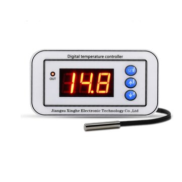 XH-W1328 5V12V Digital Thermostat Temperature Control Switch Mini Embedded ... (VOLTAGE: AC110~220V)