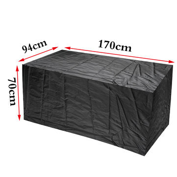 Outdoor Furniture Cover Waterproof Rectangular Table Protective Cover (SIZE: #3)