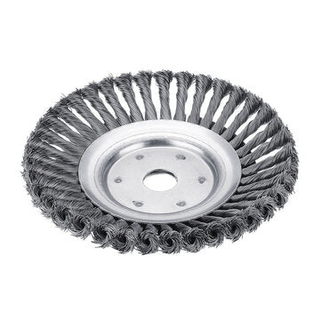 6/8 Inch Steel Wire Trimmer Head Grass Brush Cutter Wheel Grout Weeding Eater Plate... (SIZE: 8INCH)