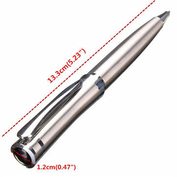 Baoer 3035 Ballpoint Pen Stainless Steel Metal Silvery Twist