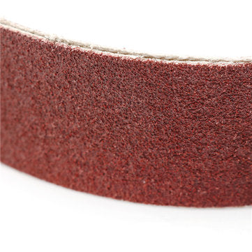 5Pcs 80/100/150/240/320 Grit Sanding Belts 25mm Width Aluminum Oxide Sanding Belt