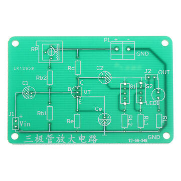 Single-tube Low-frequency Amplifier Circuit Kit Triode Common-fire Amplification DIY Welding Parts
