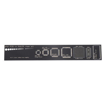 5pcs 15cm Multifunctional PCB Ruler Measuring Tool Resistor Capacitor Chip IC SMD Diode Transistor P
