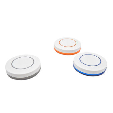 3pcs KTNNKG Gray 3V 433Mhz Wireless Remote Control 1 Button Round Remote Control Switch EV1527 Chip