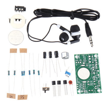 5pcs DIY Electronic Kit Set Hearing Aid Audio Amplification Amplifier Practice Teaching Competition