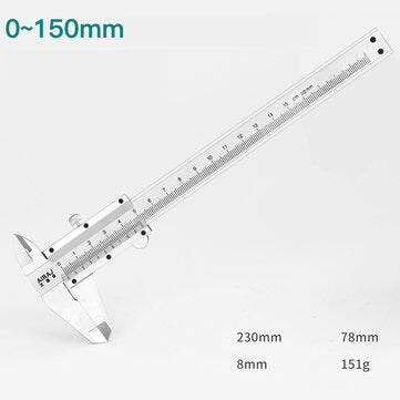 Vernier Caliper High Precision High Carbon Steel Forging Measuring Tool (TYPE5: A)