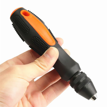 0.5-8mm Mini Hand Drill with Keyless Chuck Pin Vise Model Hand Drill