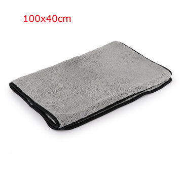 60x40 100x40cm Car Cleaning Cloths Microfiber Wash Towel Super Absorbency One-Time Drying (TYPE5: B)
