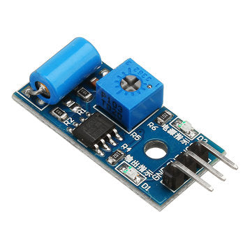 LM393 Mini Tilt Angle Sensor Module Tilt Sensing Probe Intelligent Car Accessories