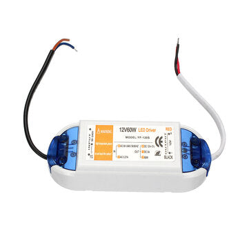 AC90-240V To DC12V 5A 60W Power Supply Adapter Constant Current LED Driver for LED Strip Light