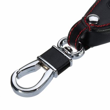 3 Button Leather Remote Key Case Cover For Ford Fiesta Focus Mondeo Kuga