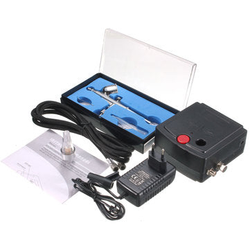 Airbrush Spraying Guns Air Compressor Kit Tattoo Manicure Craft Spray Model Air Brush Nail Tool Set