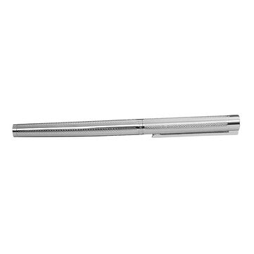 JinHao 126 High Quality Silver Fine Nib Metal Fountain Pen For School Office Wri... (COLOR.: SILVER)