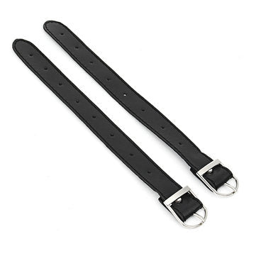 Motorcycle Barrel Saddle Bag PU Leather Metal Tool Bags Black Front Rear Moto Luggagge Bag