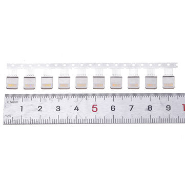 10PCS 8P Magnetic Apple Back Clamp Male Vertical FPC Soft Cable Dedicated