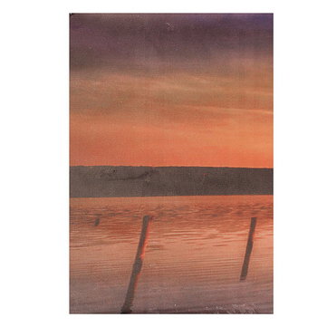 Frameless Modern Canvas Picture Wood Path Oil Painting Home Wall Decoration