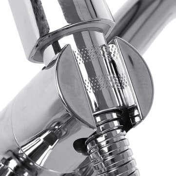 High Pressure 5 Water Discharge Modes 3 Way Dual Shower Head Combo with Extra Long Luxury Setting