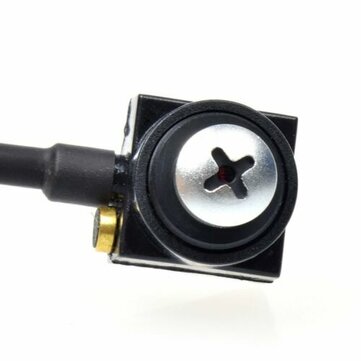 Mini Hidden HD 600TVL CMOS Lens CCTV white Screw Covert Home Security Camera