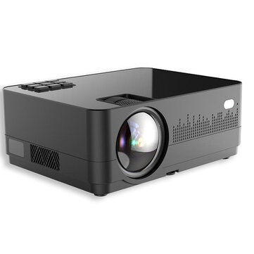 HQ2 projector LCD 500 ANSI Lumens 720p Mini Home theater (COLOR1: BLACK)
