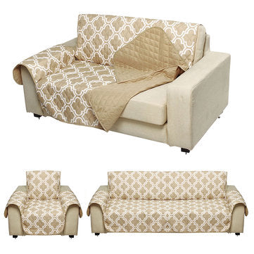 1/2/3 Seat Pet Dog Cat Sofa Couch Cover Furniture Protector Mat Beige Wa... (SOFA COVER: SINGLESEAT)