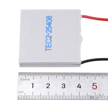 TEC2-25408 Double Layer Heatsink Cooling Peltier TEC Semiconductor Thermoelectric Cooler 40mm*40mm*7