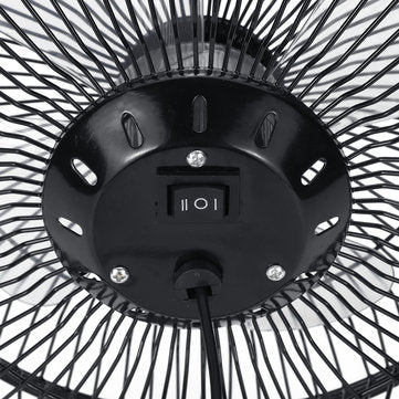 10W Solar Panel Powered Fan RV Touring Car Camping Pet Chicken House Ventilator
