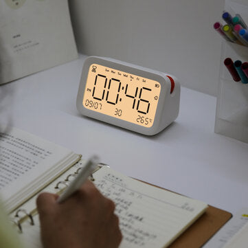 Bakeey Alarm Clock Multi-function Smart bluetooth Timekeeping Clock Digital Diaplsy Electronic with