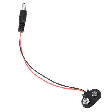 10pcs DC 9V Battery Button Power Plug Mega 2560 1280 UNO R3 132 9V Battery Buckle T Type Geekcreit f