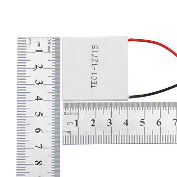 3pcs TEC1-12715 Thermoelectric Cooler Peltier 40*40MM 12V Peltier Refrigeration Module Semiconductor