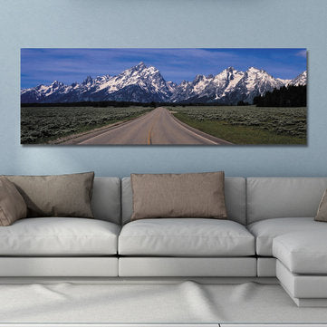 DYC 10354 Single Spray Oil Paintings Snow Mountain Photography For Home Decoration Paintings Wall Ar