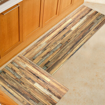 Non-slip Kitchen Floor Mat Washable Rug Large Door Hallway Runner... (TYPE: 40X6040X120CM2-PIECESET)