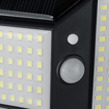 Solar Powered 316LED PIR Motion Sensor Wall Security Light Garden Outdoor Lamp
