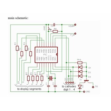 Original Hiland 1Hz-50MHz Five LED Display Frequency Counter With Frequency Oscillator Kit
