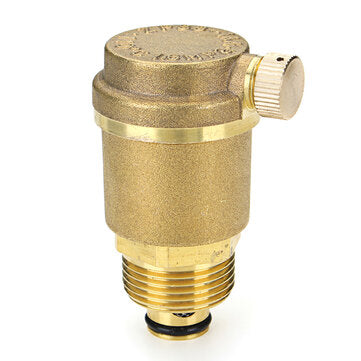 TMOK TK901 Brass Automatic Air Vent Valve Exhaust Safety Pressure Relief Valve fo... (SIZE: 3/4INCH)