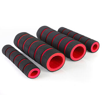 4pcs Motorcycle Handlebar Grip Cover Set Soft Non Slip Foam (COLOR.: BLUE)