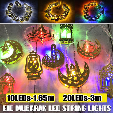 1.65M 3M Ramadan Eid LED Fairy String Light Batter... (LIGHT COLOR: PUREWHITE | LED QUANTITY: 10LED)