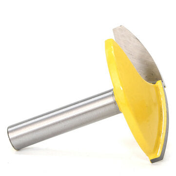 Drillpro 8mm Shank Small Bowl Router Bit 1-1/2 Inch Radius 1-3/4 Inch Wide Door Knife Woodworking Cu