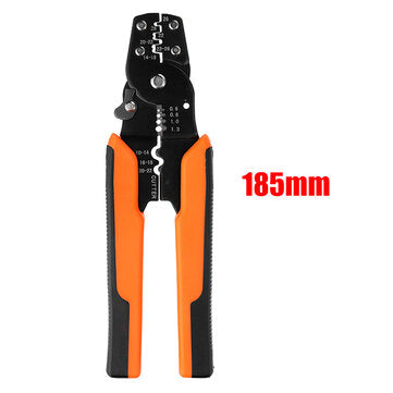 Multifunctional Cable Crimper Electric Wire Stripper Cutter Scissor Pliers (LENGTH: 18.5CM)