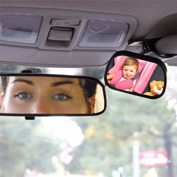 Tirol Mini Adjustable Sun Visor/ Windshield Car Baby View Mirror Car Rear Baby Safety Convex Mirror