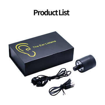 Ear Amplifier Wall Sound Amplifier Bug Wall Listening Device Wiretaps Amplifier Audio Listening Ampl