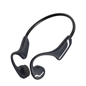 Bakeey H9 Bone Conduction Stereo Wireless Headphones bluetooth 5.0 Earphones Spor... (COLOR.: BLACK)