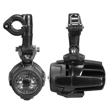 Front LED Auxiliary Fog Spot Lamp Aluminum Alloy With Light Protector Guard Cover Harness For BMW R1