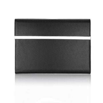 A5 Manager File Folder PU Clip Briefcase A4 File Loose-Leaf Notebook Multi-Functi... (COLOR.: BLACK)