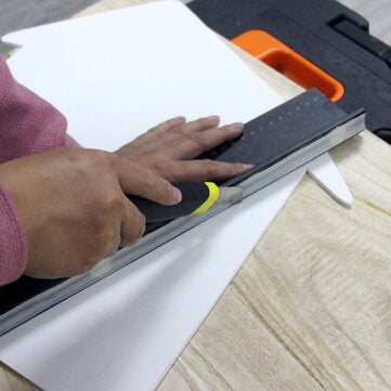 Manual DIY Steel Ruler Aluminium Alloy Multifunctional Guide Cutting Ruler Protective Anti Slide Rul
