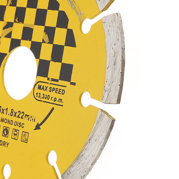 Drillpro 115mm Diamond Saw Blade 1.8mm Thickness Cutting Disc for Ceramic Porcelain