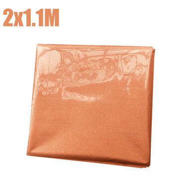 1/2/3/4/5M Anti-Scanning RFID Shielding Fabric Antimagnetic Cloth EMF Copper Blockin... (LENGTH: 2M)