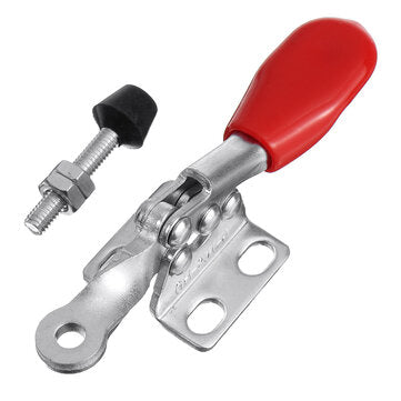 Drillpro 2Pcs GH-201-A Woodworking Tooling Positioning Quick Release Manual Tool 27kg Clamping Capac