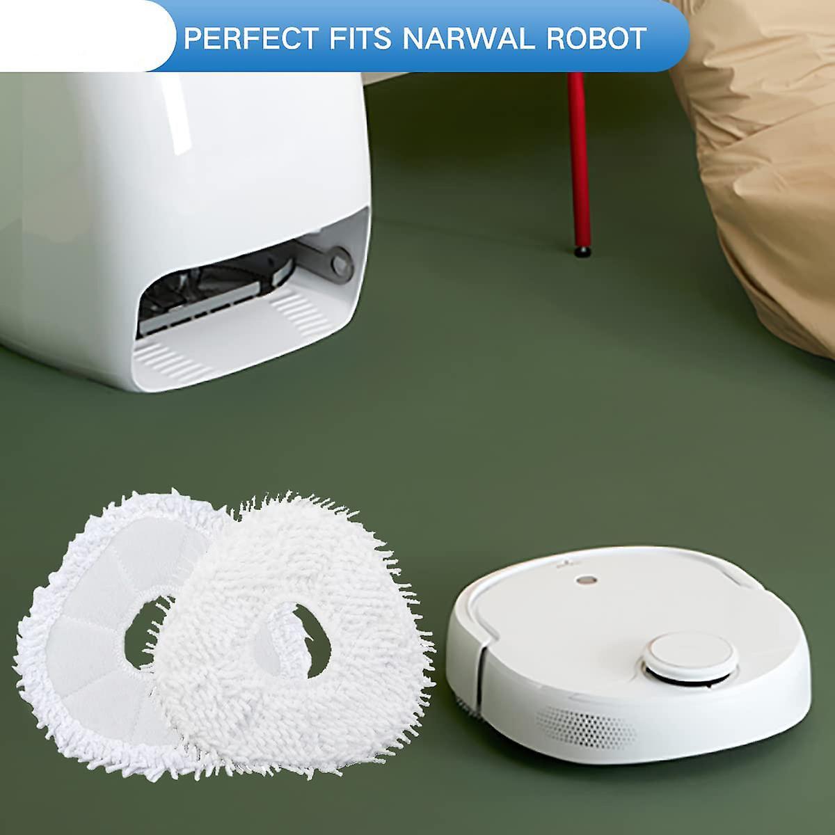 Reusable Mop Cloth for Robot Sweeping Narwal T10 Microfiber X4 Mop